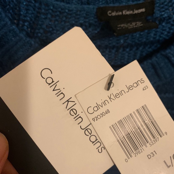 Calvin Klein Jeans Ripped Sweater New with tag - Picture 4 of 6